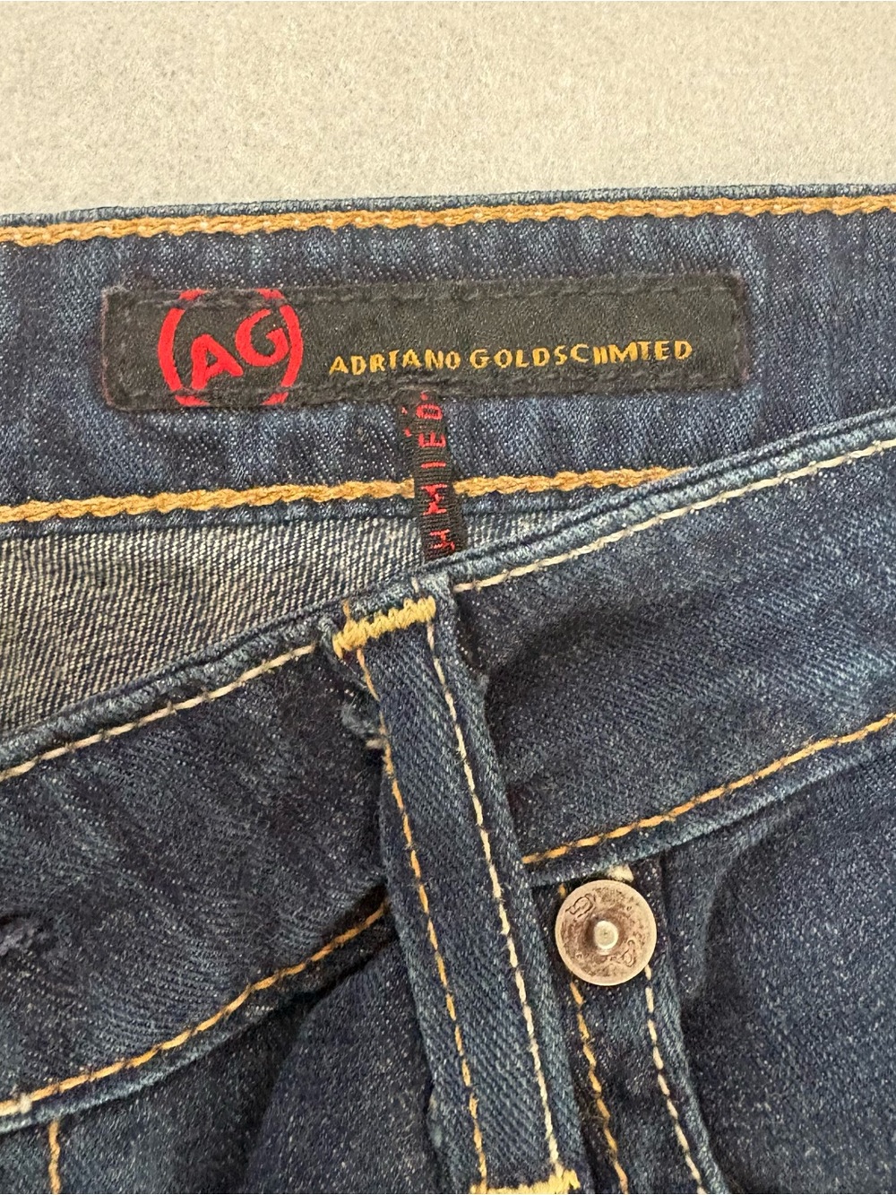 AG Adriano Goldschmied The Elite Y2K Dark Wash Bootcut Jeans 30 Western Rodeo - Picture 10 of 14